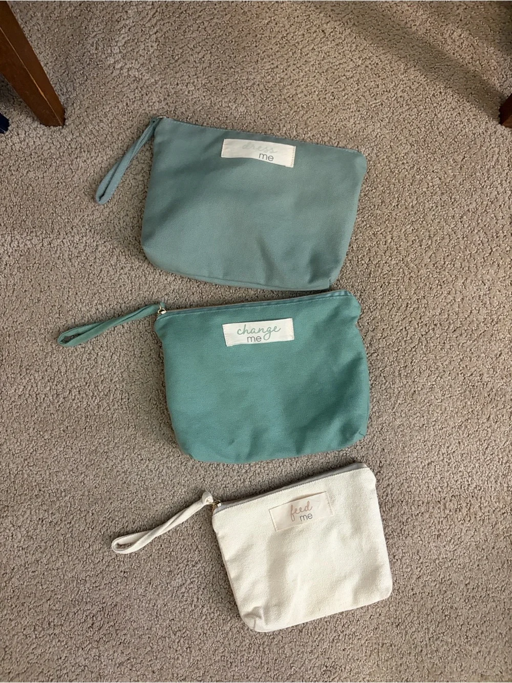 Pearhead Baby Diaper Bag Pouch Set